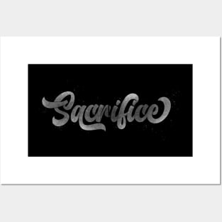 Sacrifice | Lettering Posters and Art